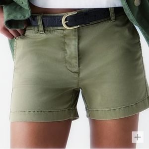 JCrew Chino Shorts Size 4